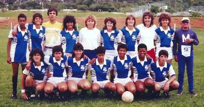 Time do Saad EC Feminino na Taa Brasil de 1986