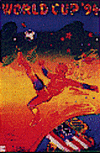 Cartaz oficial da Copa do Mundo de 1994, nos Estados Unidos da Amrica