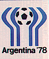 Logo oficial da Copa do Mundo de 1978, na Argentina