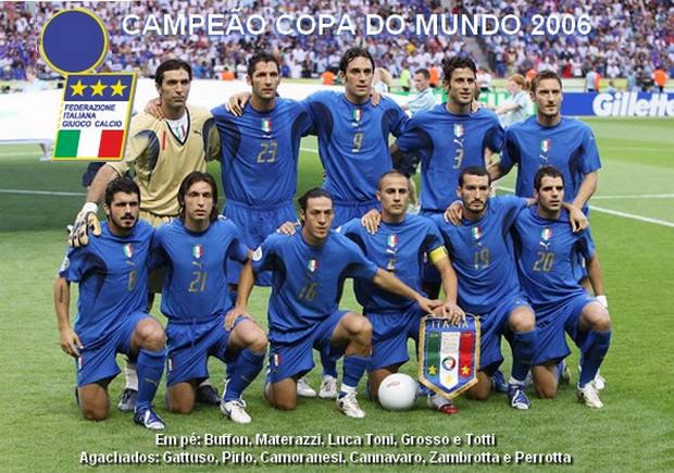Itlia leva o ttulo da Copa do Mundo 2006